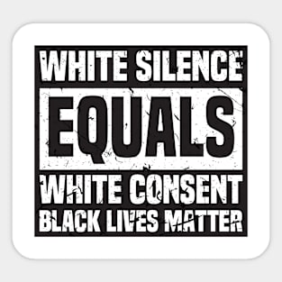 'Black Lives Matter' Amazing Equality Rights Sticker